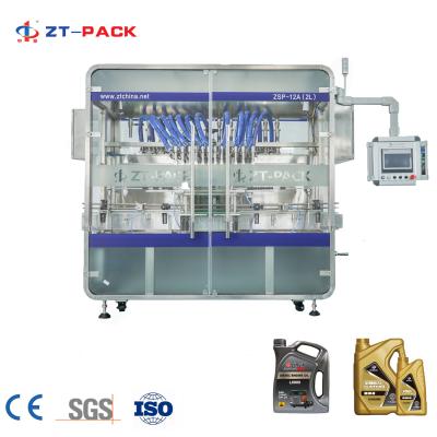 中国 自動プラスチックびんジェリーは潤滑油の詰物のパッキング機械1L~5Lできる 販売のため