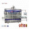 China Linear Food Paste Bottling Filling Machine Glass Plastic Jar A To Z Sauce Ketchup for sale