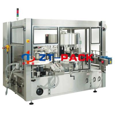 China OPP Automatic Label Applicator Machine 2000bph 8kw Hot Glue Labeler for sale