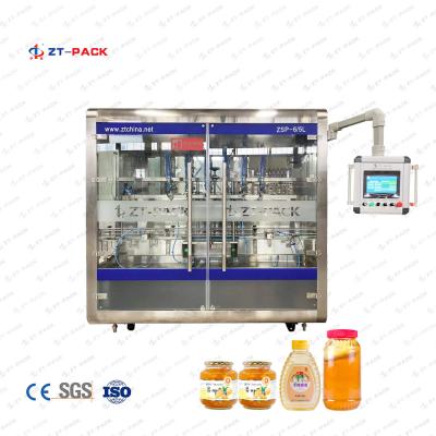 Chine machine à emballer de sauce tomate 380v 0.6mpa 2.2kw Honey Jar Filling Machine à vendre