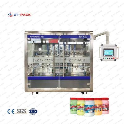 China 50-1000ml Servo Based Liquid Filling Machine 50hz Hand Sanitizer Bottling Machine for sale