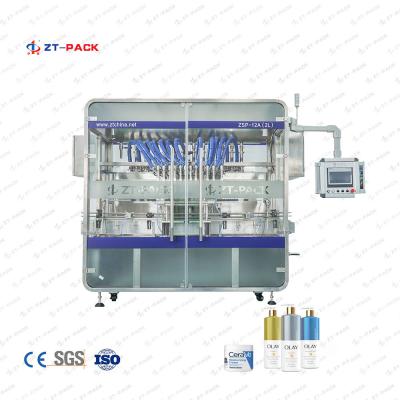 China SS316 Body Lotion Hand Sanitizer Shampoo Shower Gel Plastic Bottling Filling Machine for sale