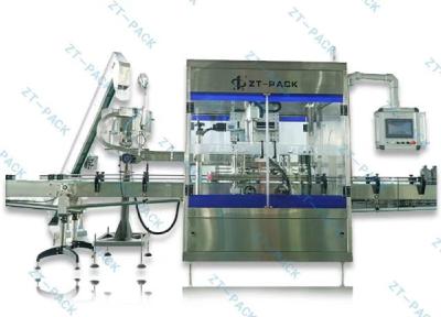 China 50hz Pick And Place Capping Machine 0.8mpa 2500bph Oil Bottle Sealing Machine for sale