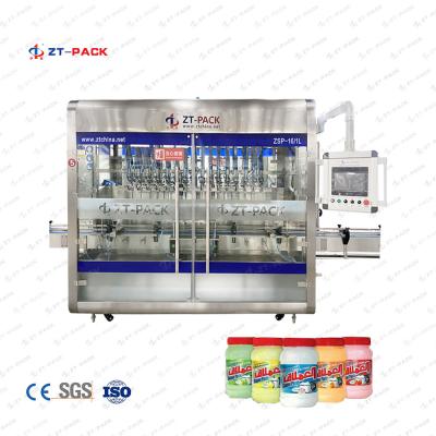 中国 5l殺菌性の充填機Ss304の液体石鹸のびんの充填機への100ml 販売のため