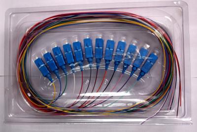 China Tranças da fibra óptica da manutenção programada SX do SC, trança impermeável do cabo de remendo da fibra de 0.9mm para vídeos à venda