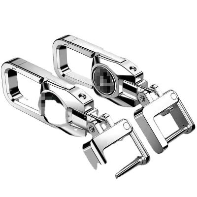 China SUS304 Stainless Steel Car Keychain Holder Antirust Anti Scratch For Men for sale