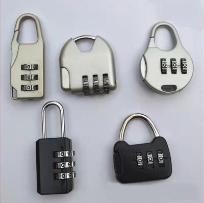 China Wearproof Metal Bag Lock 3 Digit Travel Suitcase Luggage Lock for sale