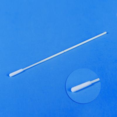 China Sample collection swab throat flocking swab aseptic packaging flocking process design for sale