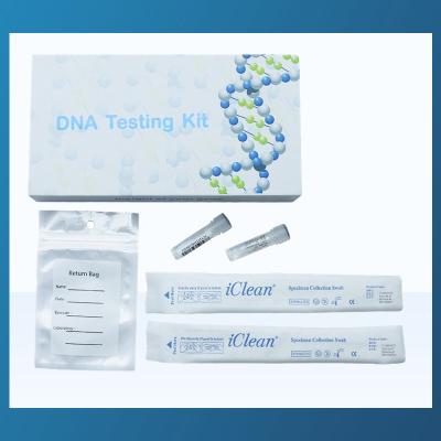 China Coleção Kit Genetic Test do ADN de Kit With Buccal Swab Medical do teste do ADN da casa à venda