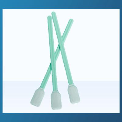 China Dust Free Wipe Stick TOC Swabs Polyester Cotton Disposable Sterile Swabs for sale