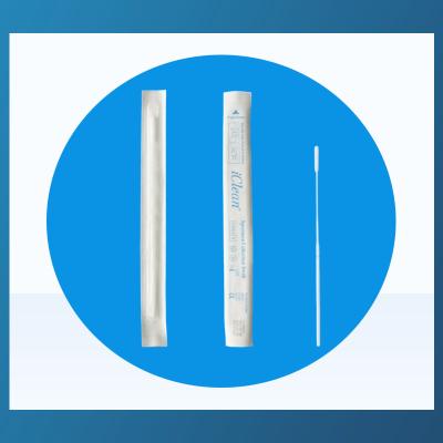 China Hisopo de nailon flocado iclean, hisopo de recogida de muestras, hisopo nasal desechable oral en venta