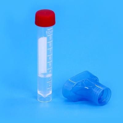 China Clear Red Durable Saliva Collection Kits Sample Dna Saliva Kit for sale