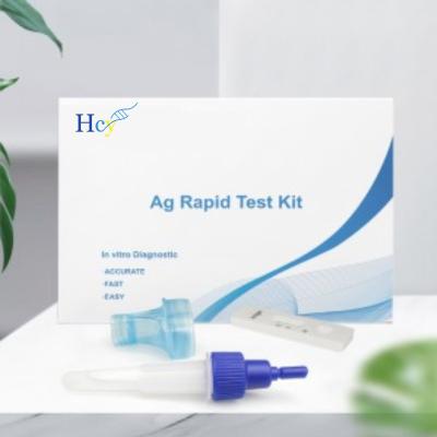 China Nasal Swab Covid-19 Antigen Detection Kit ABS Stick 93% High Sensitivity for sale