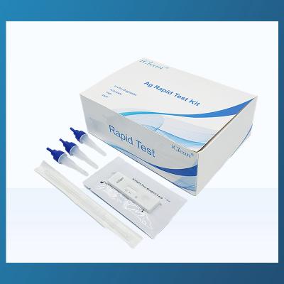 China HCY Antigen Detection Kit Supplier 15 Minutes Covid Rapid Detection for sale