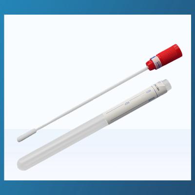 China HCY Oropharyngeal Nylon Flocked Swab Sampling Delivery Tube for sale