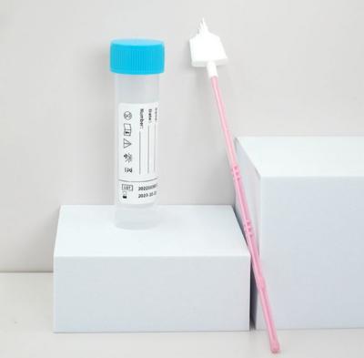 China Grupo fêmea da auto-amostra da detecção HPV da escova cervical gynecological descartável do grupo da amostra de HPV à venda