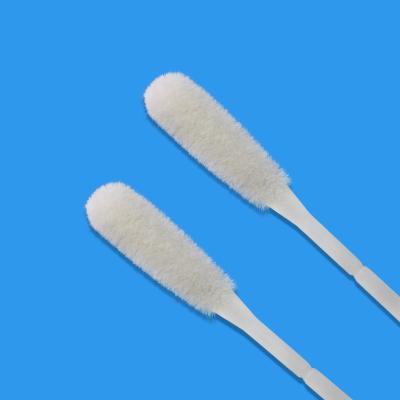 China Buccal Nylon Flocked Swab Specimen Collection Swab With Frosted Handle End for sale