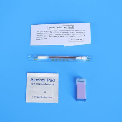 China Biological Blood Sample Collection Card With Chemical Coating for sale
