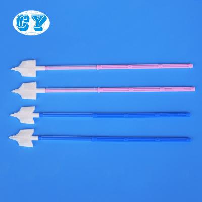China Self Collection 3mm Medical Cervical Brush Disposable Gyn Swabs for sale