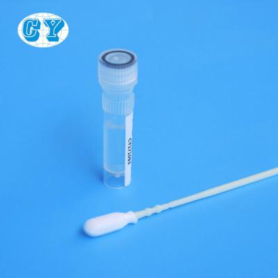 China Laboratory Specimen Collection Flocked Swab Disposable Diagnostic for sale
