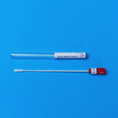 China ABS Disposable Sampling Tube Flocked Swab for sale