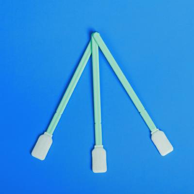 China Green Rod Cleaning Validation Swab Wipeable Sterilized Cotton Swabs for sale