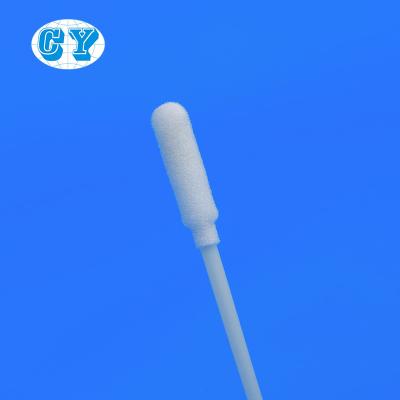 China Oral Sample Collection PP Nylon Flocked Swab Rapid Test Foam Swab Kit for sale