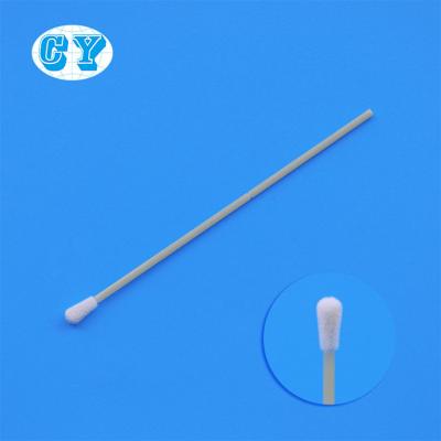 China Disposable Nasopharyngeal Flocked Swab Individually Packaged Nylon Tip Medical Nasal Swab for sale