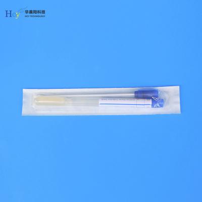 China Nylon Flocked Swab Sterile Fecal Collection Kit With Swabs for sale