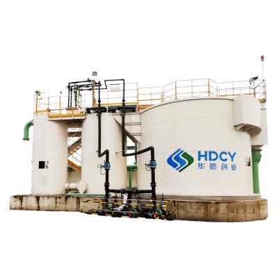 Chine Maintenance de l'installation de traitement des effluents industriels Stp Processus de traitement des eaux usées en acier inoxydable à vendre