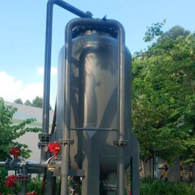 China Sistema de eliminación de aguas residuales con pantalla mecánica Solubilidad en agua mediante biofiltración en venta