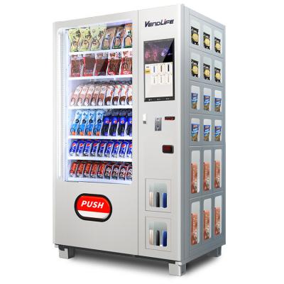 China 450W Snack And Drink Vending Machine Nfc Available 321items Capacity for sale