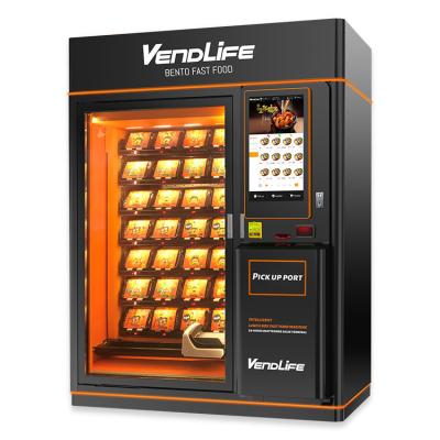 China Máquinas expendedoras calientes combinadas de la comida, sistema listo de la máquina expendedora MDB de la comida 110V en venta