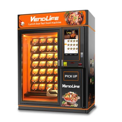 China 4KW Hot Food Vending Machines , MDB Lunch Box Vending Machine for sale