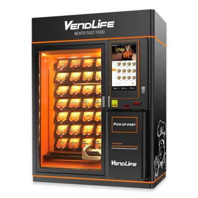 China healthy Automatic Hot Food Vending Machine 192pcs With touch Screen for sale