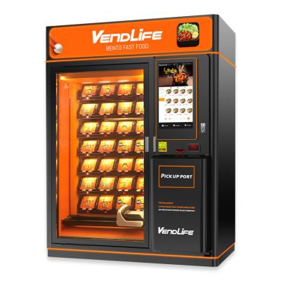 China 27 Inches Screen Hot Fast Food Vending Machine CQC Approved WIFI Supported for sale