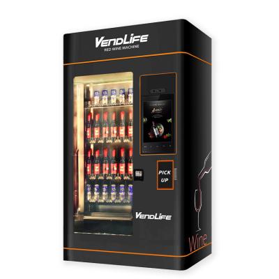 China 220V Wine Vending Machines  , 900W Moet Alcoholic Drink Vending Machine for sale