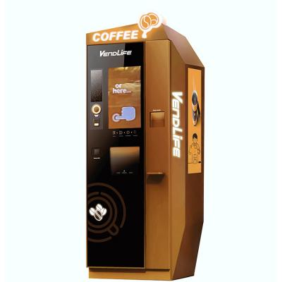 China Máquinas expendedoras del café de Vendlife, máquina expendedora del chocolate caliente del café del té del ODM en venta