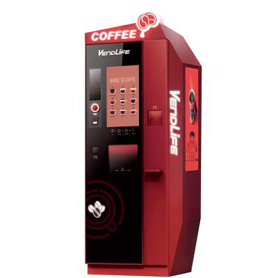中国 220Vコーヒー自動販売機Multipaymentによって支えられたCQCは承認した 販売のため