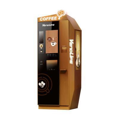 中国 受諾可能な携帯用コーヒー自動販売機ODM利用できるNfcの支払 販売のため