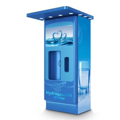 China Commercial Glacier Drinking Water Vending Machine With 19inches Screen for sale