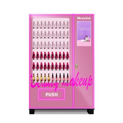 China happy box Cosmetic Vending Machines 60HZ With 19inches Screen 150pcs for sale