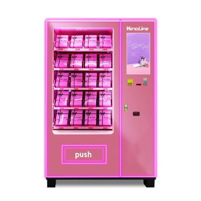 China Lipstick Lucky Box Vending Machine DEX System With 19inches Screen for sale