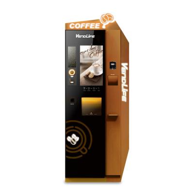 China Outdoor Touch Screen Fresh Bean Coffee Vending Machines For Office for sale