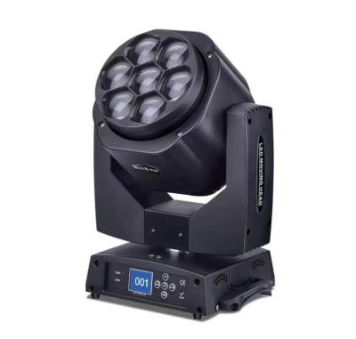 China IP20 7*15W LED Effect Light Super Bright Bee Eye Moving Head Lights for sale