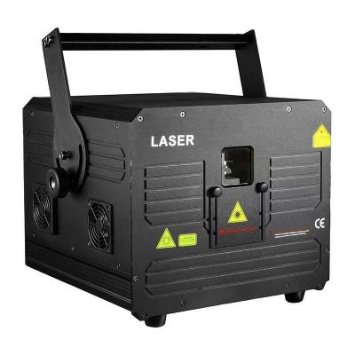 China 5000mw 5w RGB Animation Laser Projector Rgb Dj Disco Stage Laser Light for sale
