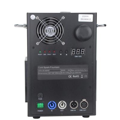China Stage Effect 750W Dmx512  Stage Spark Machine Cold Fountain Sparklers for sale