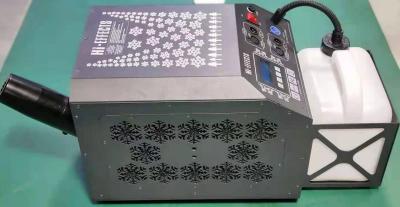 China manual da máquina da neve dos efeitos de fase 1000w ou controle de DMX 512 à venda