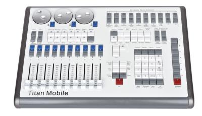China 4x64ch Dmx Lighting Controller Titan Mobile Lighting Console for sale