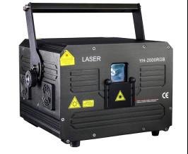 Cina Il night-club 12 incanala il laser del proiettore 3w Rgb del laser di animazione di RGB in vendita